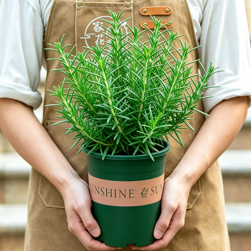 迷迭香盆栽大苗室内阳台室外庭院可食用植物绿植花卉薄荷西餐香草