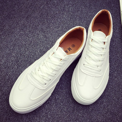 百搭小白鞋男鞋子ins情侣潮鞋男生白色板鞋2025春季新款休闲白鞋