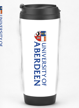 英国名校定制 阿伯丁大学ABDN周边logo留学生纪念品马克水杯子