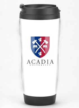 加拿大阿卡迪亚大学Acadia University留学生校友会纪念品水杯子