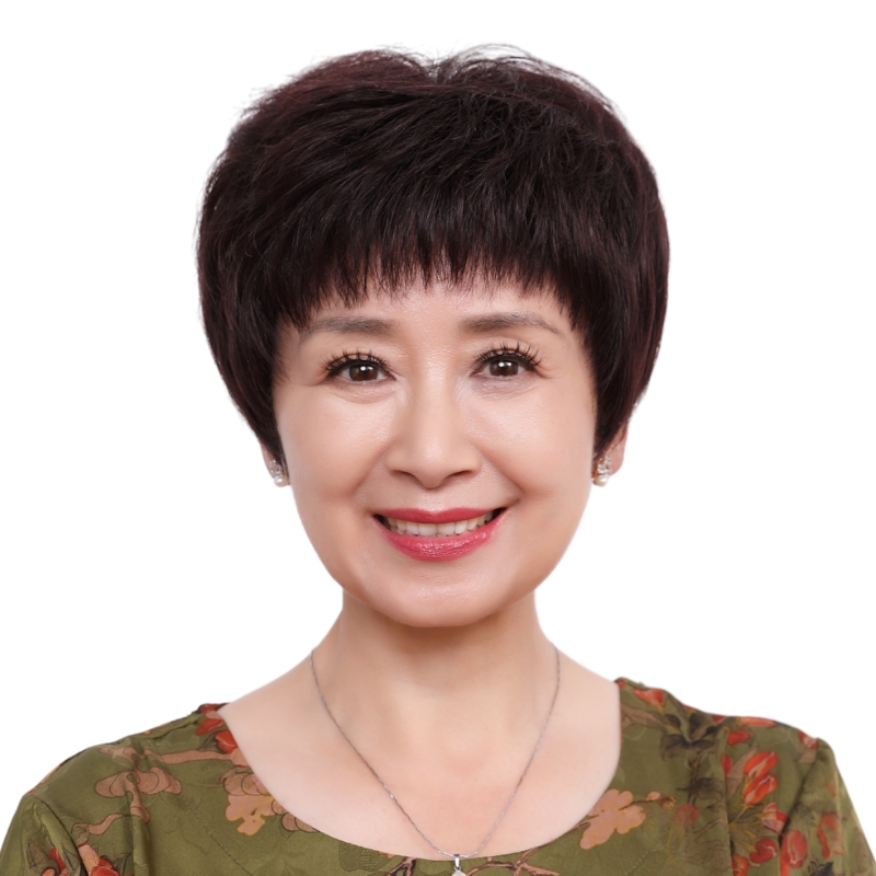 中老年光头假发短发黑色真发头套全真自然50岁妈妈化疗轻薄全头套