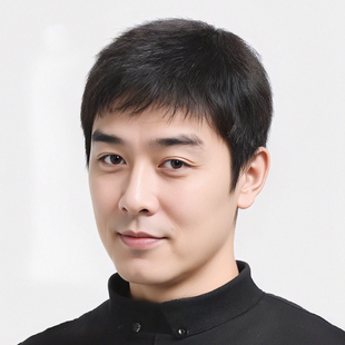 假发全头套男士真发日常短发全真人发遮盖白发全头男式自然假发套