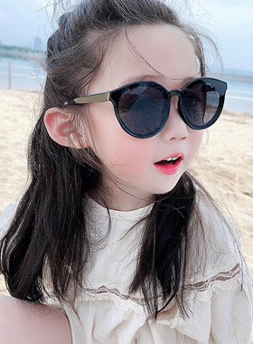 防紫外线男孩女童时尚流太阳镜