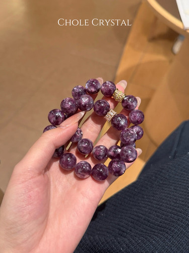 紫藤兰紫祖母晶招财转运高品手串