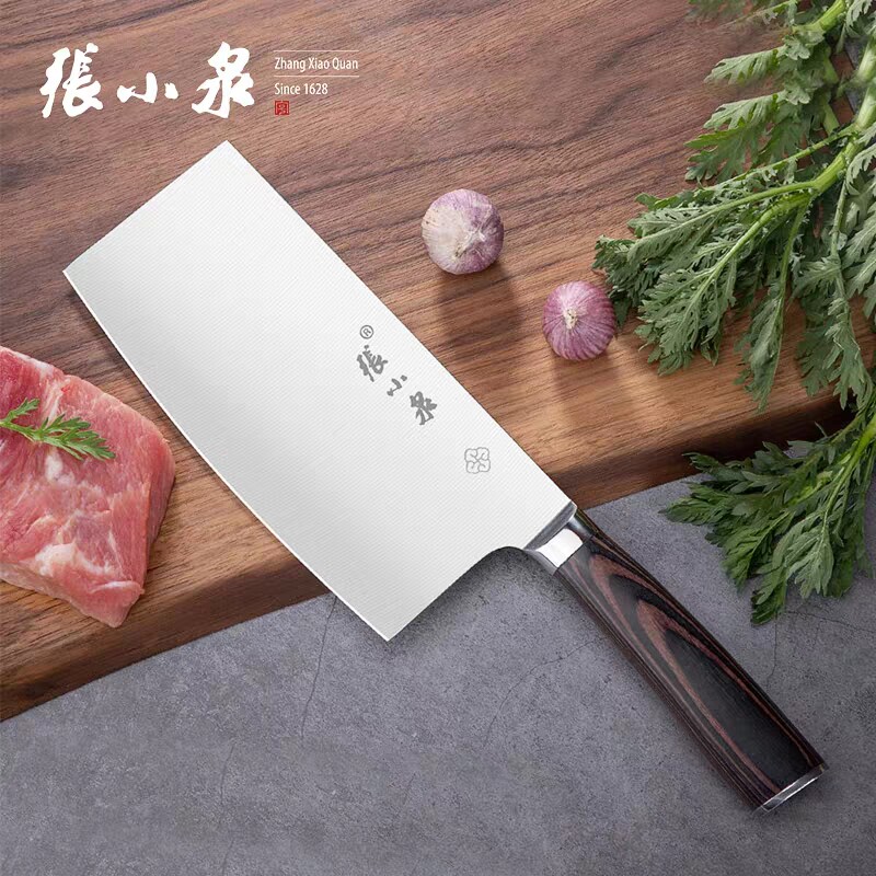 张小泉菜刀 家用厨师专用不锈钢实木柄切肉切片切菜免磨厨房刀具|ruв категории кухня/посуда, посуда, инструмент, кухонный нож - от Buy2taobao.com для оказания профессиональной услуги покупки агента Taobao