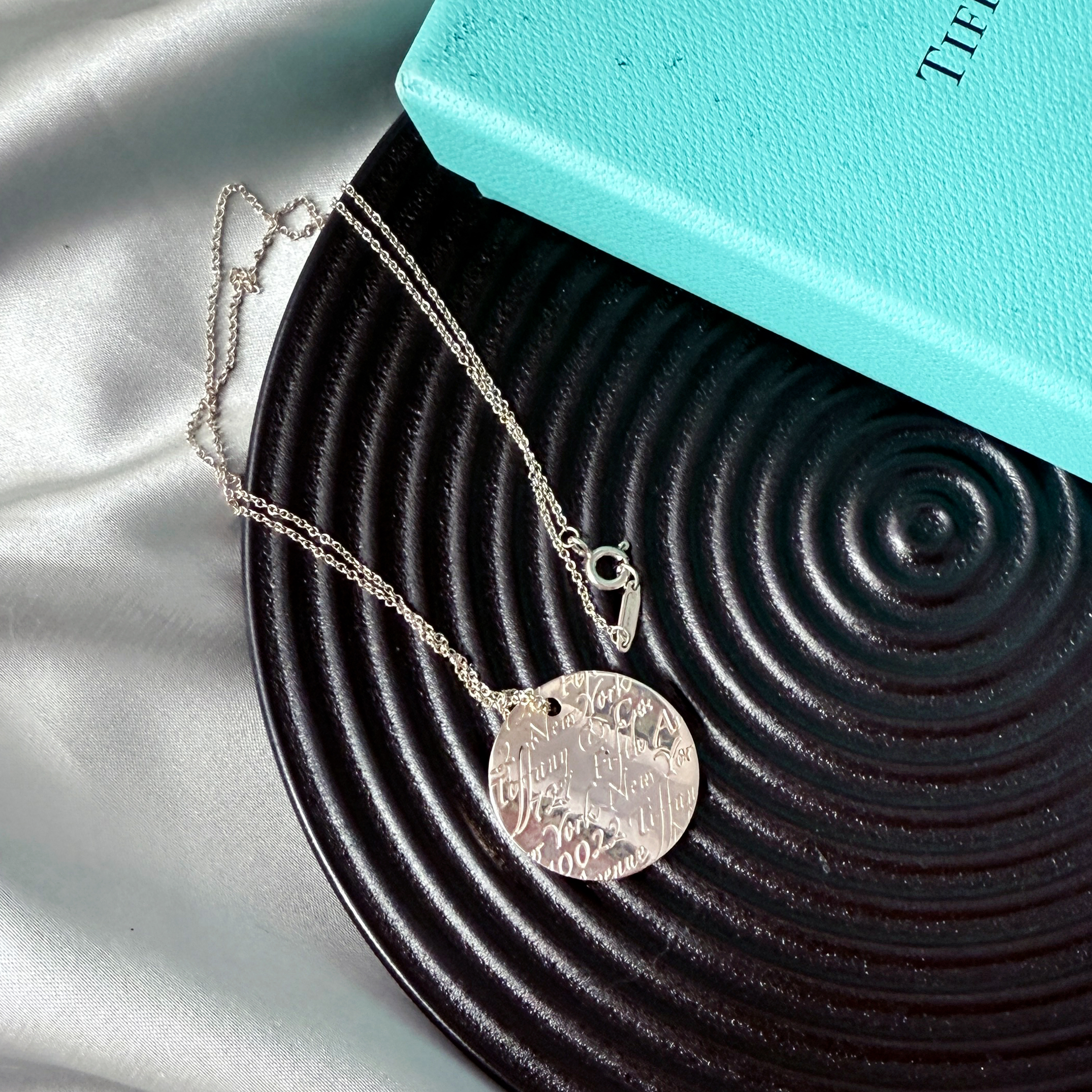 中古正品T*iffany1 Notes系列925银项链