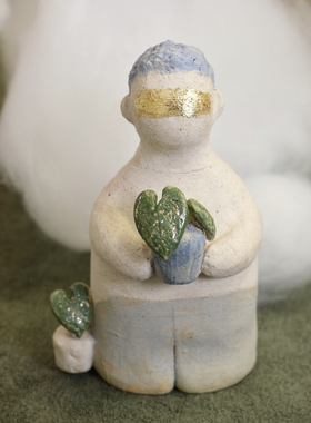 小植男 设计师纯手作陶瓷摆件扩香礼物