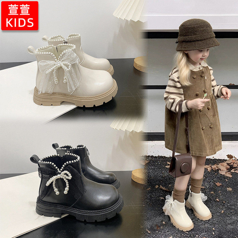 儿童马丁靴秋冬女童靴子2026新款秋款黑色小女孩短靴洛丽塔公主鞋,童鞋/婴儿鞋/亲子鞋,皮靴,淘宝优惠券,粉丝福利购,淘宝优惠卷