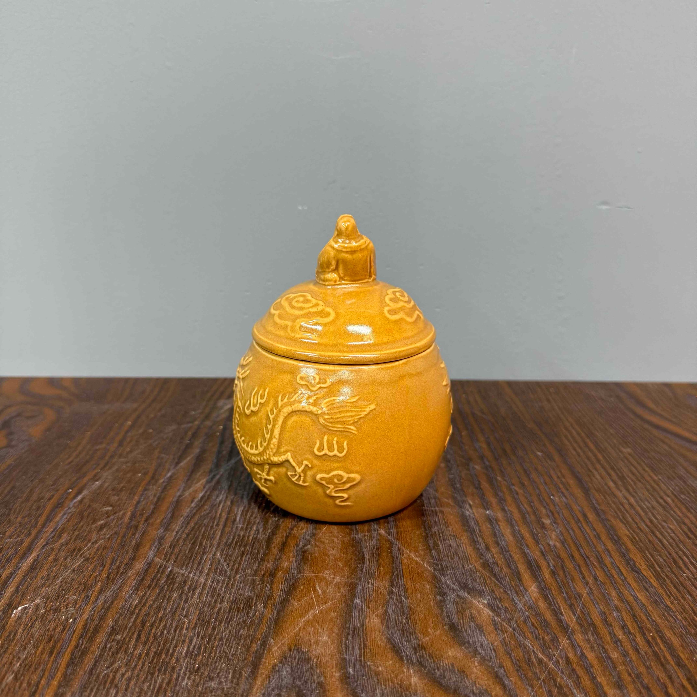 景德镇珍宝3190蓝白条纹砂锅