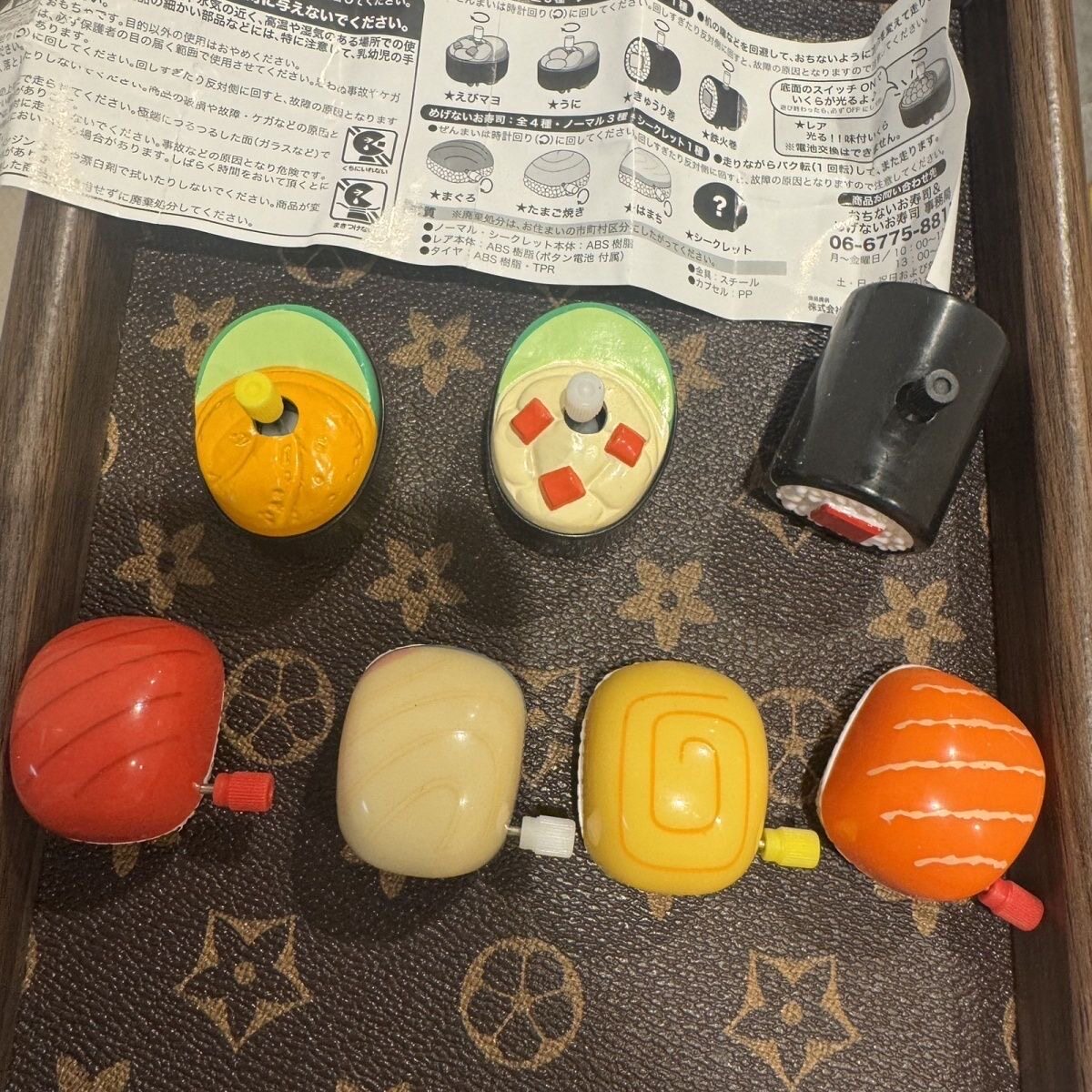日单扭蛋寿司食玩车全新未拆封随机装里面含隐藏儿童玩具收藏摆件