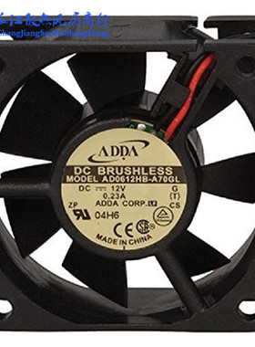 正品原装ADDA 6025 6CM 机箱风扇12V AD0612HB-A70GL 0.23A