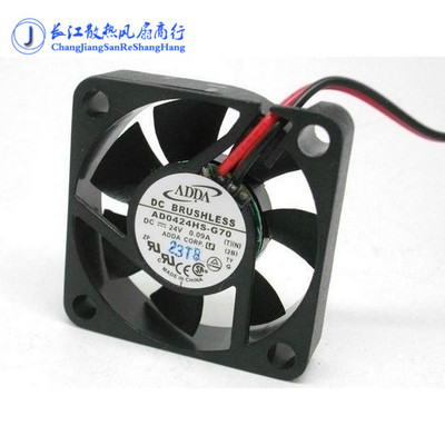 4010 原装 ADDA 24V 0.09A AD0424HS-G70-LF 4厘米 散热风扇