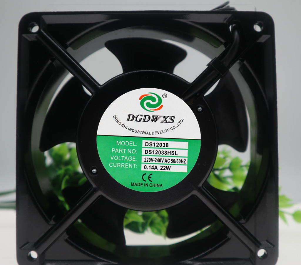 包邮全新DGDWXS DS12038HBL/HSL 220V 0.14A 12038机柜散热风扇