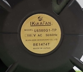 日本育良IKURA 原装 100VAC 55全金属耐高温 U6500G1 36W160