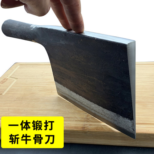 弹簧钢锻打斩骨刀屠宰专用
