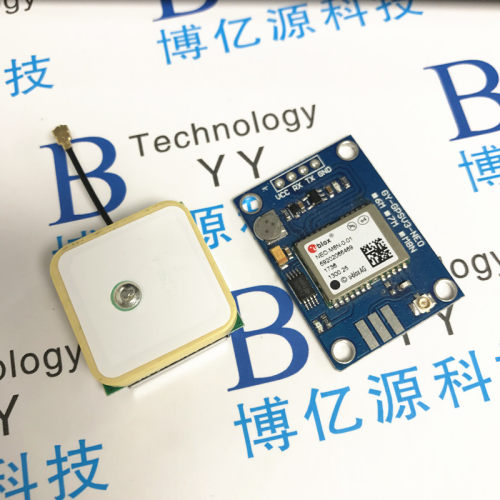 NEOM8NGPSV3 NEO-M8N-0-01 10带天线陶瓷第八代GPS北斗模块APM2.6