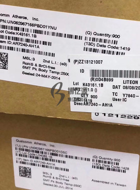 原装正品贴片AR7240-AH1A AR7240 QFP-128 无线/路由器芯片