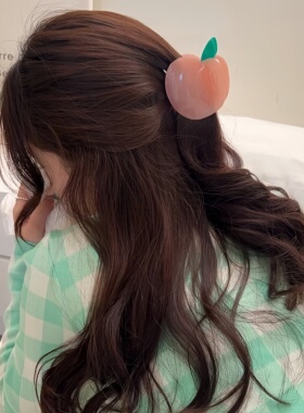 网红小清新甜美可爱少女发饰抓夹