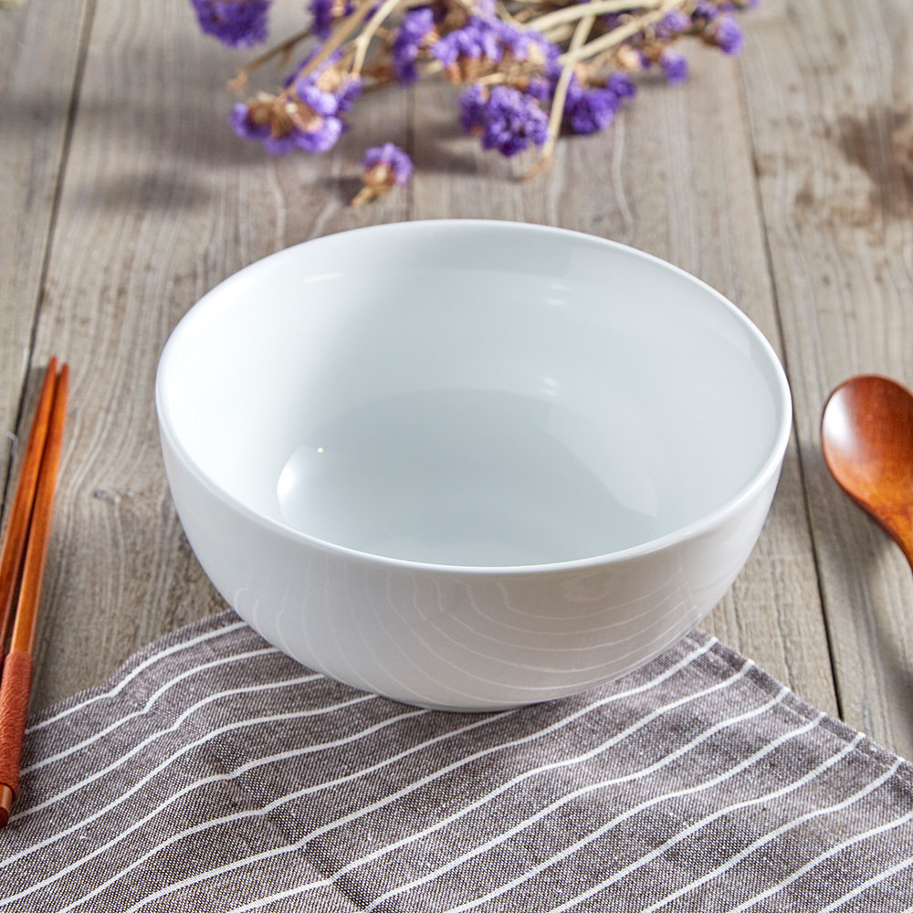 强化瓷羊肉泡馍碗家用陶瓷餐具稀饭碗米饭碗面条碗煲汤碗中药碗