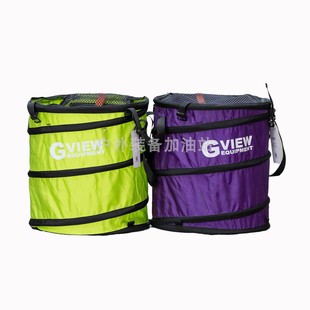 旗云GVIEW POPE POD攀岩登山速降救援绳筐圆形绳框 可折叠装100米