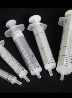 色谱实验无橡胶圈耐有机耐酸碱进样器加液器塑料 1/2/5/10/20ml