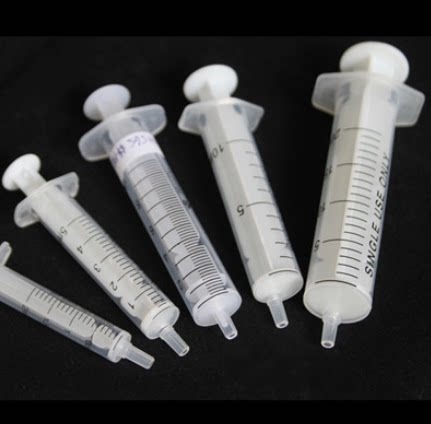 色谱实验无橡胶圈耐有机耐酸碱进样器加液器塑料 1/2/5/10/20ml