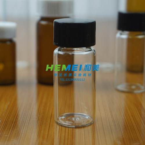 10ml透明玻璃螺口试剂瓶样品