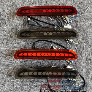 适用于HIACE 200系改装跑马LED高位刹车灯05-18款海狮 尾门高位灯