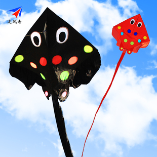 追风者风筝 促销 544软伞布碳杆老板鱼风筝 包邮 鳐鱼风筝 风筝