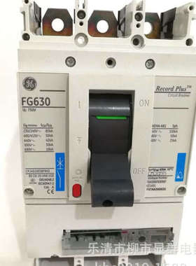 NERAL ELECTRIC GE 塑壳断路器FG630  FGN306F630NF 3P/630A 议价