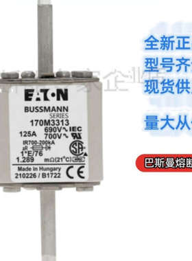 巴斯曼 bussmann 熔断器 170M6690 170M6691 170M6692 170M6693