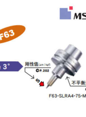 原装进口 日本恩司迪MST热装刀柄F63-SLRA4-75-M22