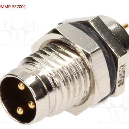 AMPHENOL   8-03PMMP-SF7001连接器: M8; 公;