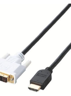 ELECOM宜丽客HDMI转DVI转换线1.5m/CAC-HTD15BK U3H-T410SBK