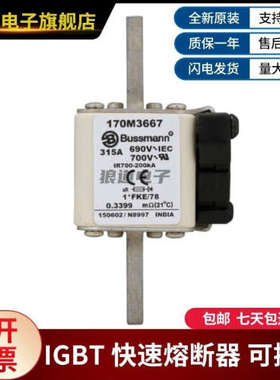供应原装正品170M3666 170M3667 170M3668 170M3669巴斯曼熔断器