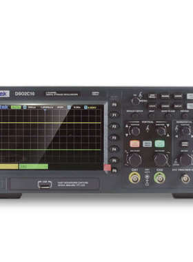 汉泰数字示波器DSO2C10 DSO2D10双通道数字存储示波器100M 15瑞知