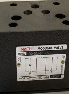 OCF-G01-W40-Y-30日本不二越NACHI流量控制阀OCF-G03-A60-X-J50