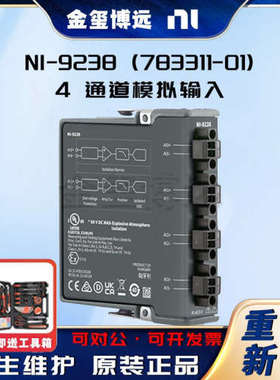 NI-9238 (783311-01) 4 通道模拟输入 原装正品 下单即发货