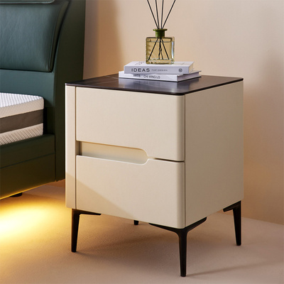 8h岩板床头柜意式轻奢