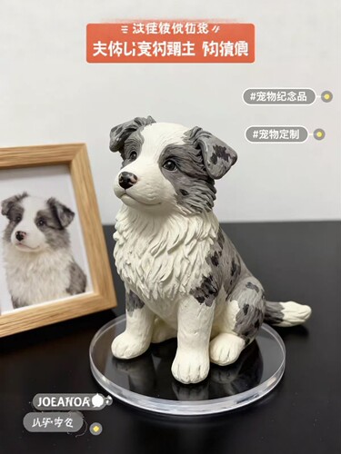 宠物猫狗全身定制手绘3D打印仿真立体手办摆件礼物潮玩桌面纪念