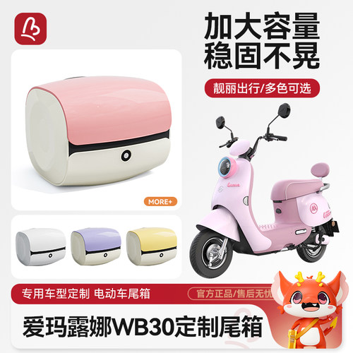 电动车后备箱适用爱玛露娜WB30电动车后尾箱支架通用电动车后货架