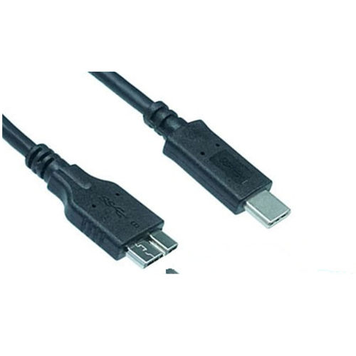 USB3.1Type-C转micro B数据线3.0 12寸MacBook连接移动硬盘转接线