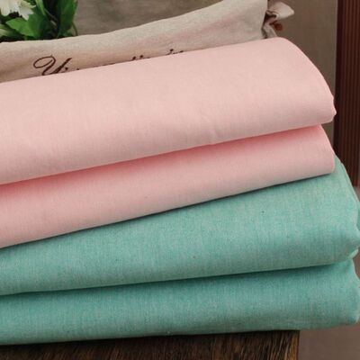 高端强货纯色老粗布双人全棉床单