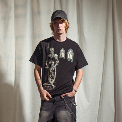 PIPILTRAVEL骑士与教堂T恤