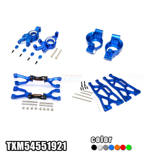 TRAXXAS X-MAXX 6S与8S通用 前部上下臂+C座+转向杯套装-套
