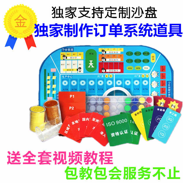 沙盘模拟ERP课程用友杯教具