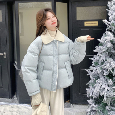 现货2025新款主推白鸭绒羽绒服女6663P245K368