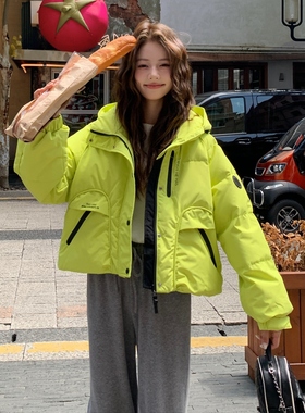 现货2025新款主推白鸭绒羽绒服女6619P255K378