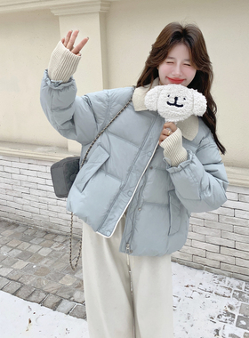 现货2025新款主推白鸭绒羽绒服女6663P245K368