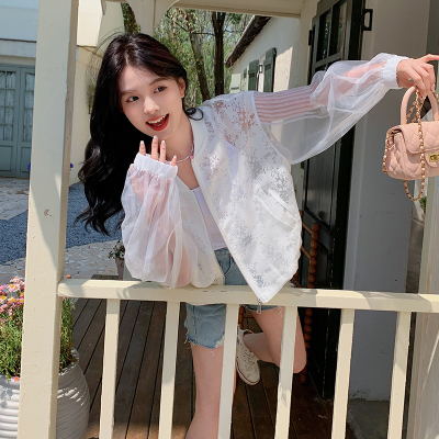 现货2026新款夏装女装提花镂空防晒服8322-P115K168
